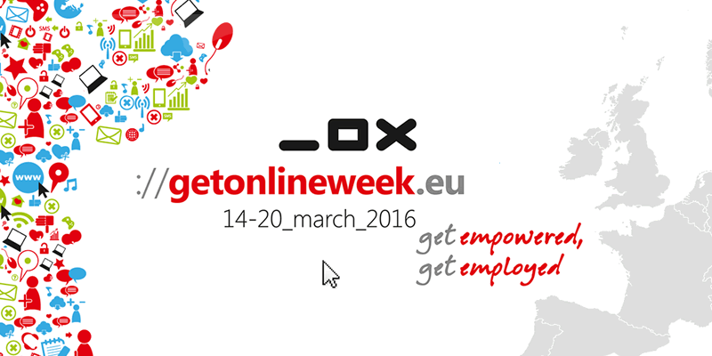 GetOnline Week 2016: Απόκτησε ψηφιακές δεξιότητες και γίνε ανταγωνιστικός!